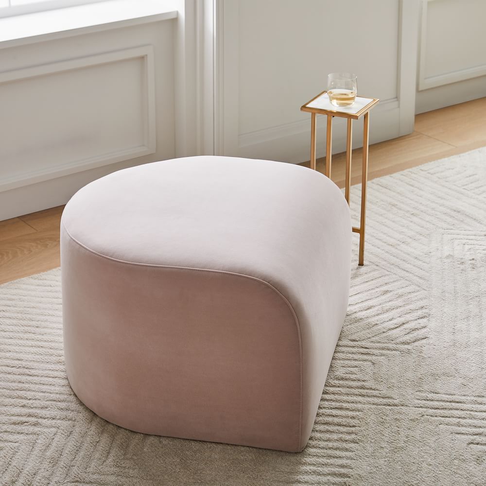 Tilly Ottoman - Medium by West Elm
