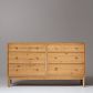 Video 1 for Siobhan Oak 6-Drawer Dresser (60")