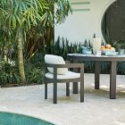 Portside Aluminum Outdoor Round Dining Table (58.5")