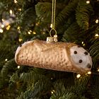 Glass Cannoli Ornament