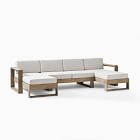 Portside Outdoor 3-Piece U-Shaped Sectional (120")
