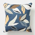 Scandi Leaf Reversible Indoor/Outdoor Pillow