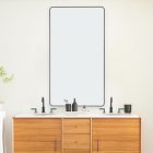 Streamline Metal Wall Mirror