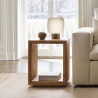 Calla Solid Wood Side Table (18")