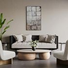 Canda Travertine Coffee Table (52")