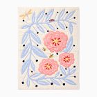 Little Garden Floral Baby Quilt