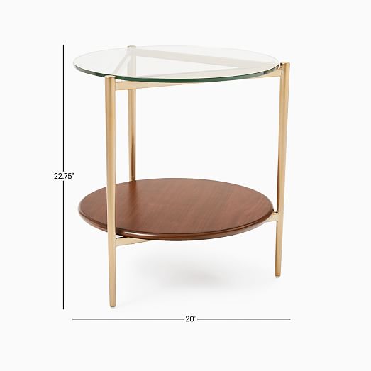 Mid-Century Art Display Side Table - Modern & Stylish Design