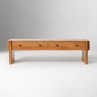 Otto Solid Wood Storage Bench (62")