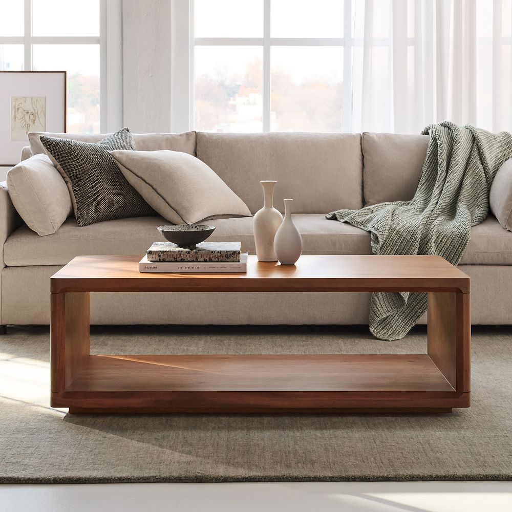 Calla Solid Wood Coffee Table (48–58) | West Elm