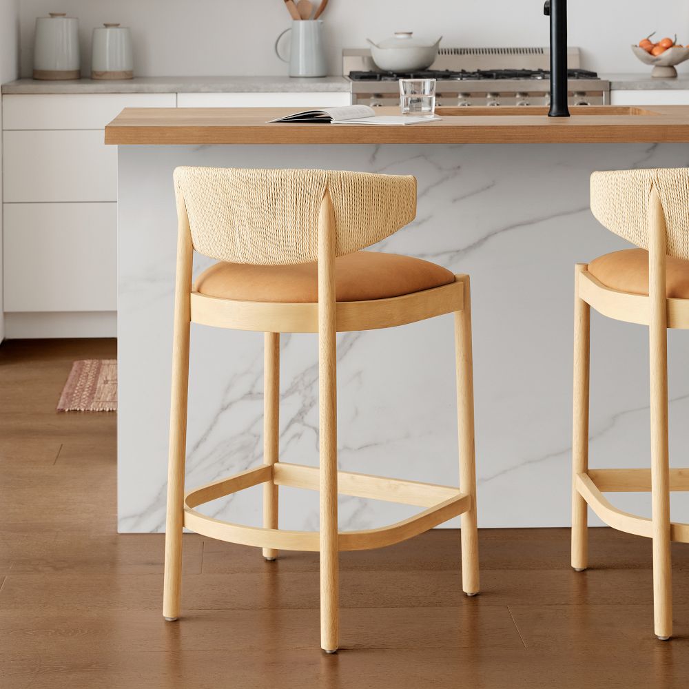 Ezra Bar & Counter Stools by West Elm