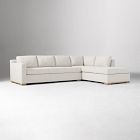 Reagan 2-Piece Bumper Chaise Sectional (107"&ndash;115")