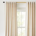 Cotton Velvet Curtain - Sand