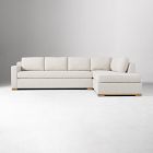 Reagan 2-Piece Bumper Chaise Sectional (107"&ndash;115")