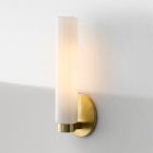Weston Smooth Glass Indoor/Outdoor Sconce (16")