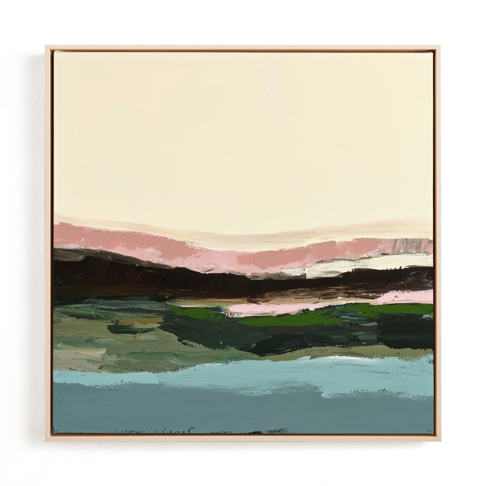 Full Moon Tide Framed Wall Art by Minted for West Elm by West Elm