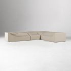 Telluride Aluminum Outdoor 4-Piece L-Shaped Sectional Protective Cover