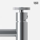 VIGO Cass Single-Handle Vessel Bathroom Faucet