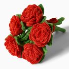 Felt Valentine's Red Roses