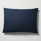 Open Box: European Flax Linen Sham, Standard - Midnight