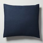 Open Box: European Flax Linen Sham, Euro - Midnight