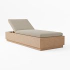 Telluride Collection Chaise Lounge Cushion Cover, Cast, Ash