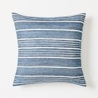 Silk Stripe Pillow Cover