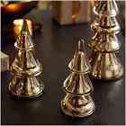 Mercury Glass Stacking Tabletop Trees