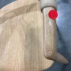 Open Box: Irvine Dining Chair - Ludlow Leather Sand, Blonde Seat