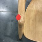 Open Box: Irvine Dining Chair - Ludlow Leather Sand, Blonde Seat