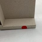 Open Box: Modern Fluted Jewelry Box, Cube (10") - Champagne