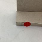 Open Box: Modern Fluted Jewelry Box, Cube (10") - Champagne