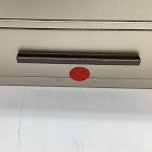 Open Box: Modern Fluted Jewelry Box, Cube (10") - Champagne