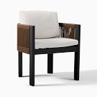 Lagos Dining Table &amp; Porto Aluminum Dining Chairs Set