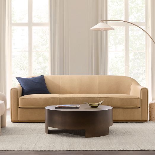 Bennett Leather Sofa (60"–96")