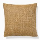 Two Tone Chunky Linen Pillow Cover