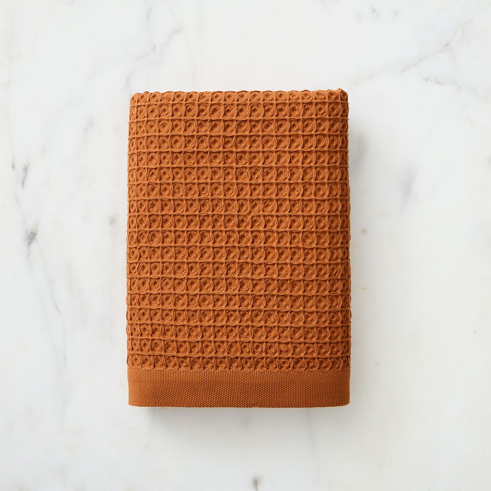Waffle Towels - Bath Towel, Copper