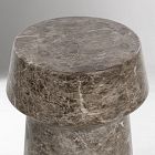 Bertrand Faux Marble End Table (19")