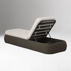 Orange Beach Wicker Chaise Lounge