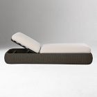 Orange Beach Wicker Chaise Lounge