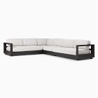 Telluride Aluminum Outdoor 4-Piece L-Shaped Sectional Cushions