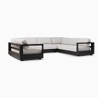 Telluride Aluminum Outdoor 6-Piece U-Shaped Sectional Cushions