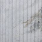 Close-up of vertical marble veining