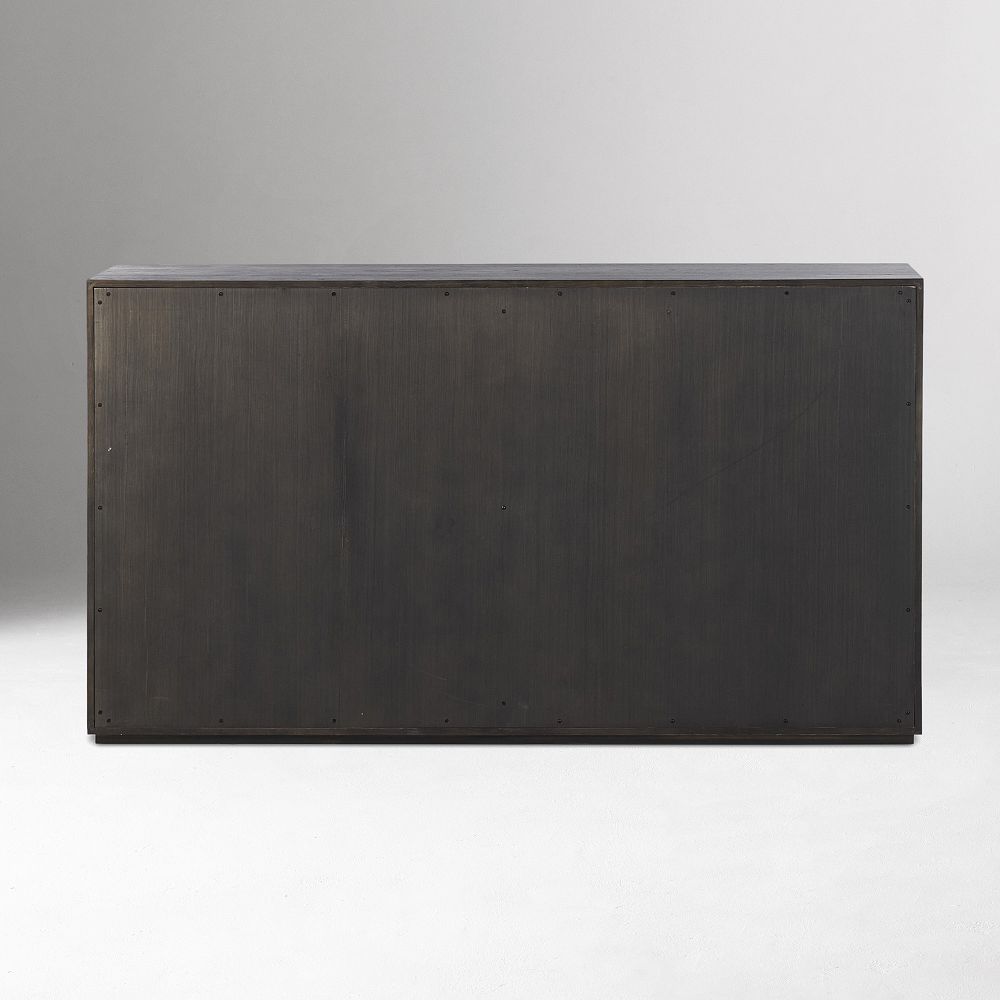 Bottom view of Zahra dresser showing plank base