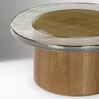 Tidelane Cast Glass Coffee Table (30")