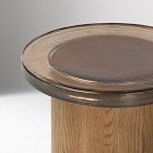 Tidelane Cast Glass End Table (18")