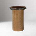 Tidelane Cast Glass End Table (18")