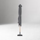 Teak Pole Rectangle Outdoor Umbrella (9.8')