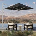 Square Outdoor Cantilever Umbrella (8'&ndash;10')