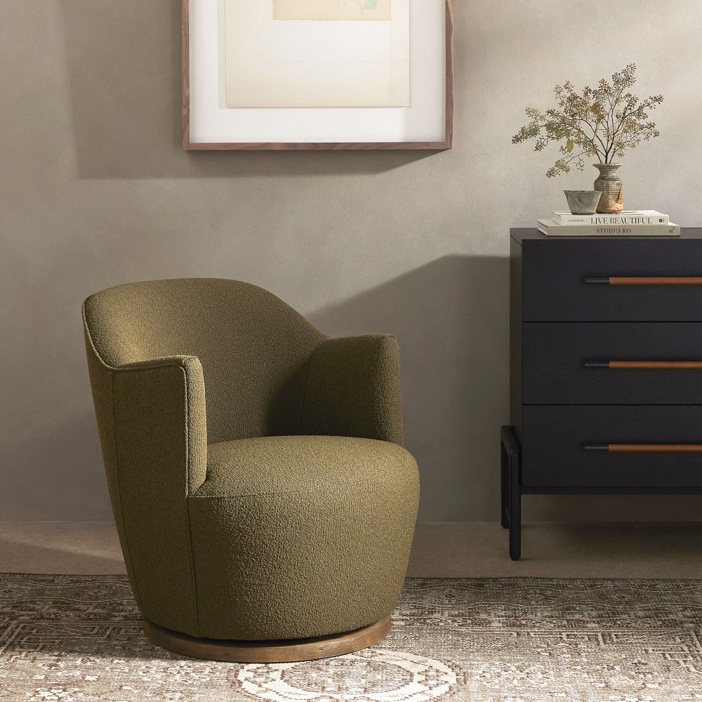 Citrino Petite Swivel Chair by West Elm