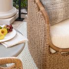 Solen Outdoor Woven Swivel Lounge Chair